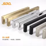 Источник: производитель, ящик шкафа, твердая мебельная ручка, современная простая длинная ручка из твердого золотого сплава цинка