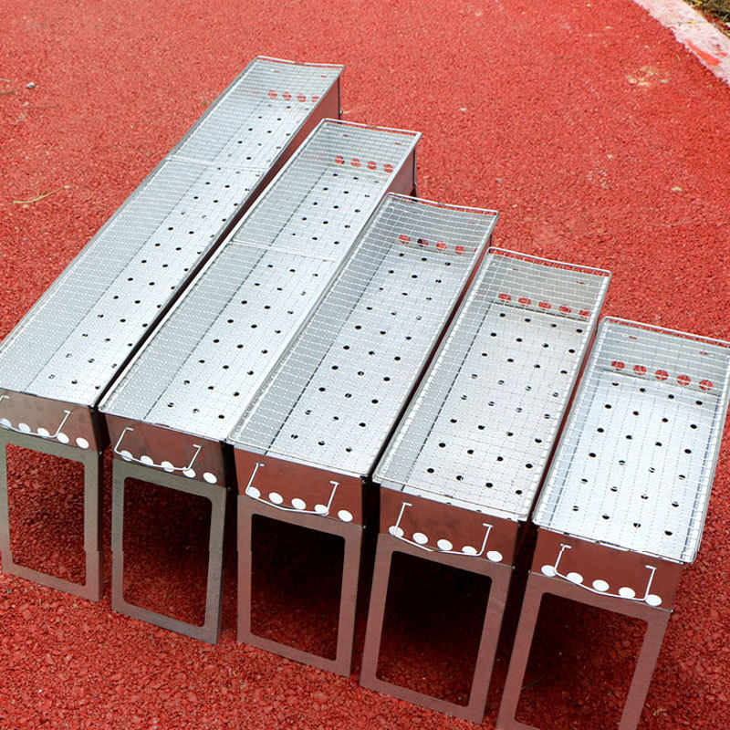 家用小型木炭烧烤架 户外折叠烧烤用具烧烤架子野外烧烤炉 烤肉炉