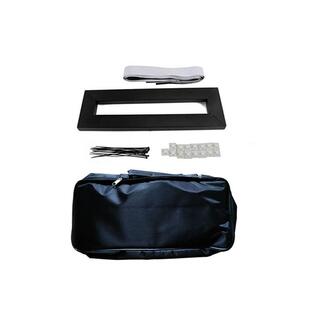 小号 效果器轨道板 电吉他装放单块粘贴板支架 带收纳包 乐器配件