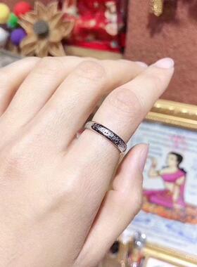 泰国特色银开口戒指 可调节大小 money碎银s925银泰国特色定制