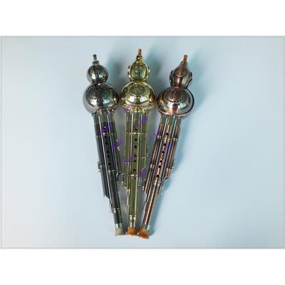 葫芦丝红银古铜ACBb三调三音可拆云南拉丝电镀葫芦丝开学折扣礼品