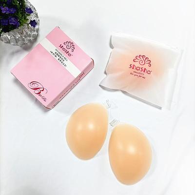 硅胶胸贴婚纱用硅胶文胸女sile bra小胸显大防水聚拢隐形胸贴定制