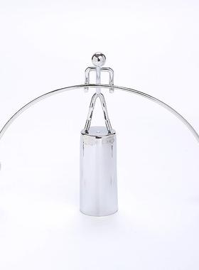 新中式金属平衡球电镀小铁人平衡摆减压桌面摆件定制