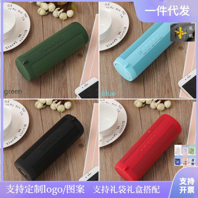 爆款户外无线蓝牙音箱运动便携小音响防水带手电筒功能插卡T2定制