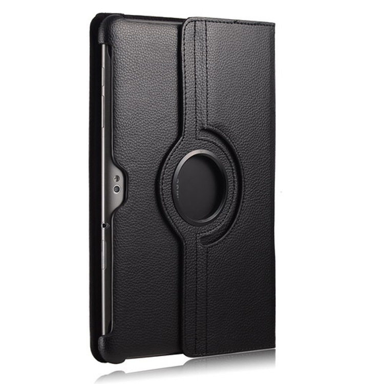 适用三星tab 2 10.1平板皮套p5100/p5110荔枝纹360旋转休眠保护套