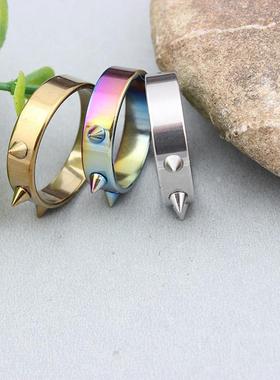 防身武器指虎 防身扳指 暗器 霸气男士防身戒指 自卫防狼指环定制