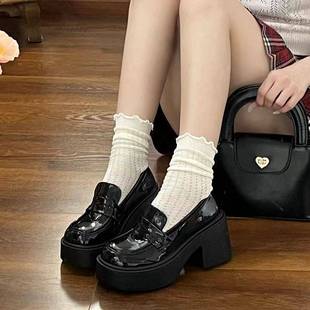 仙女风可爱厚底乐福鞋2026夏季韩版日常外穿百搭配裙子jk玛丽珍鞋