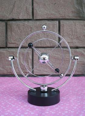 旋转永动仪模型摇摆天体地球仪 新奇特家居工艺品装饰摆件礼品定