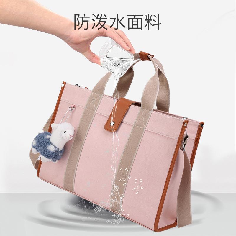 新款时尚妈咪包手提包大容量单肩斜跨妈妈包多功能外出待产子母包