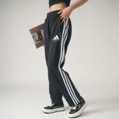 运动休闲裤 adidas阿迪达斯正品 百搭潮流风 宽松舒适 男女直筒裤