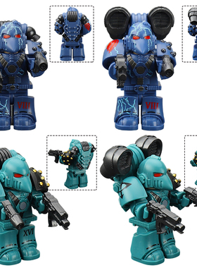 MK6混沌星际战士战锤40K人仔游戏第三方国产积木拼装玩具适配乐高