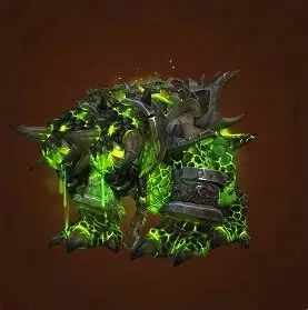 魔兽世界代练坐骑幻化成就锻造专业坐骑钢缚吞噬者绿色的狗双头犬