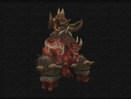 wow魔兽世界德拉诺之王6稀有六坐骑打包日隐小戈隆斑点草地践踏者