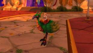 魔兽世界成就坐骑血精灵圣骑士任务珍稀的翡翠陆行鸟辛多雷的胜利