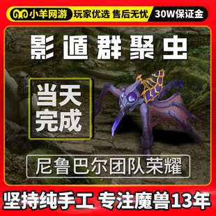 魔兽世界代练手工副本成就坐骑影遁群聚虫尼鲁巴尔团队的荣耀王宫