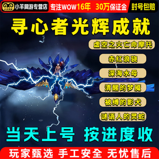 魔兽世界代练隐藏光辉成就寻心者解密坐骑宠物玩家17种解密全包