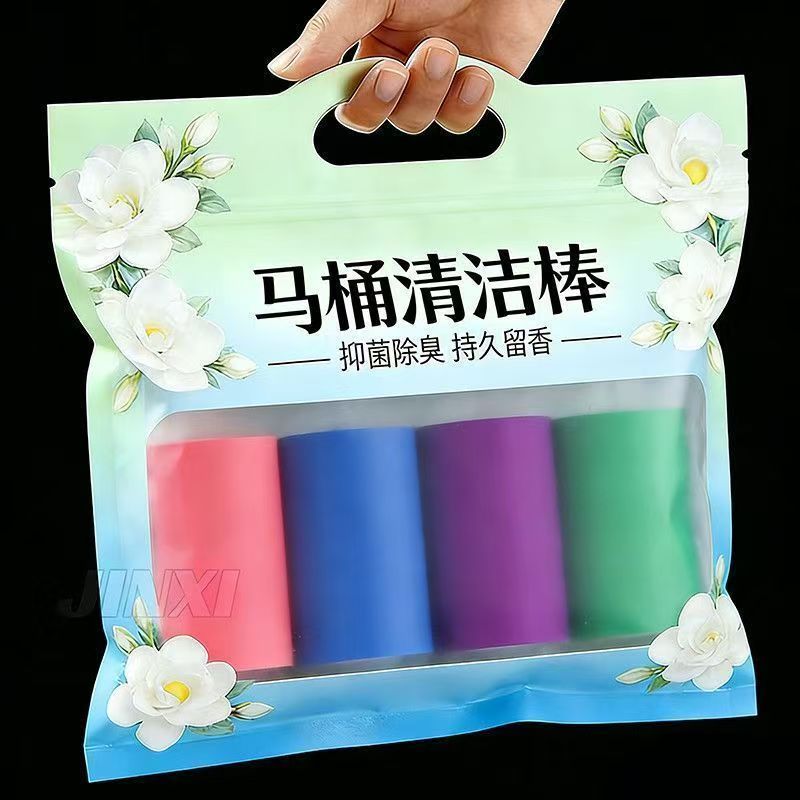 浓缩洁厕棒丢水箱祛污渍不伤釉面