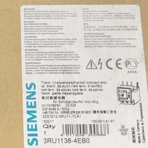 议价热过载继电器3RU1136-4EB03RU1136-4DB03RU1136-4FB0