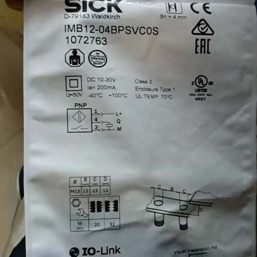 议价 SIIMB12-04BPSVC0S接近开关货号