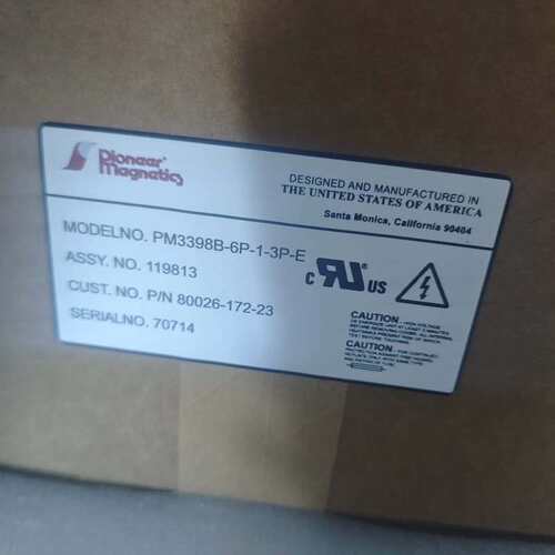 议价 PM3398B-6P-1-3P-E先锋电源议价商品保证质可开票