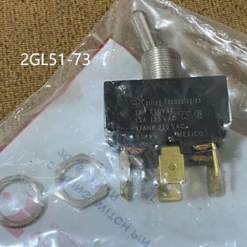 议价2GL51-73切换开关CARLING拨动DPDT, 15A, 250V