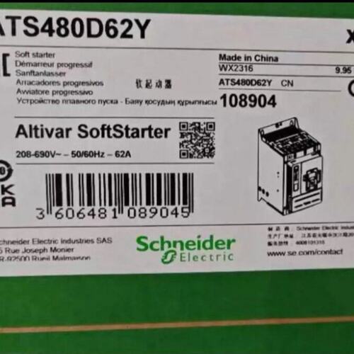 议价软启动器ATS480D62YATS480D47YATS480D75Y