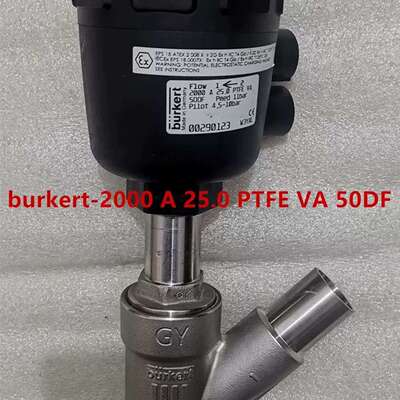 议价宝德burkert新款角座阀2000 A 25.0 PTFE VA 50DF接式PN25