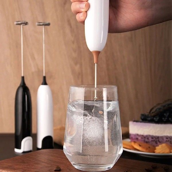 Electric Milk Frother Automatic Handheld Foam Coffee Maker