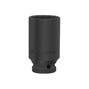 德鹿1/2寸加长梅花套筒电动扳手小风炮大飞套头12角花角套头板头