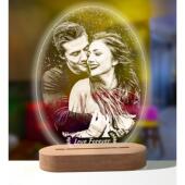 And Photo Personalized Lamp Custom Text Customized
