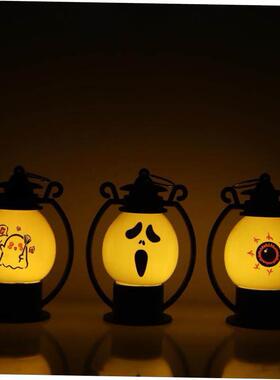 Halloween jack-o -lantern small oil lamp decoration万圣节