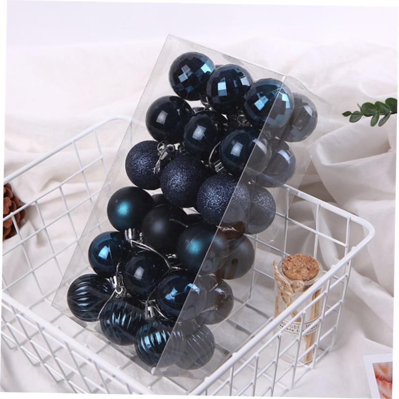 36PCS Christmas balls set 4cm Christmas decorations圣诞球