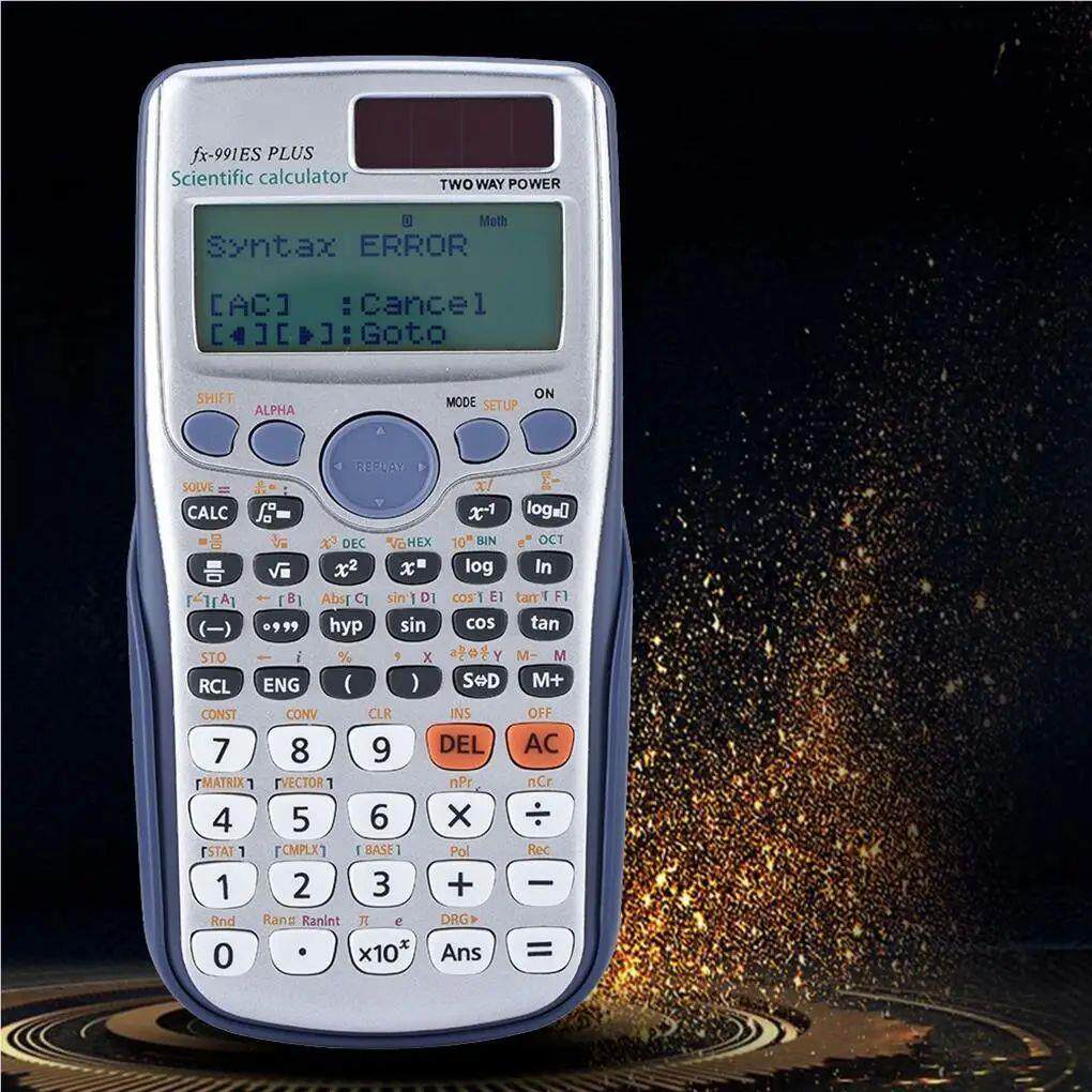FX-991ES-PLUS Calculator 417 Functions University Calculatio