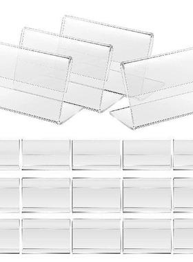 40 Pcs Acrylic Sign Display Stand Tabletop Holder Price