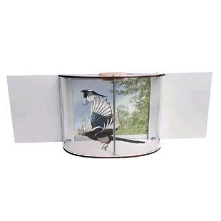 Window Bird Feeder Inside House - 180° Clear View Inside