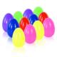 12Pcs Plastic Fillable Easter Eggs Colorful