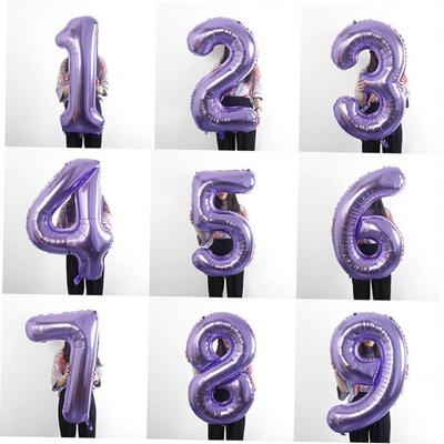 40Inch Big Foil Birthday Balloons Helium Number Balloon 0-9