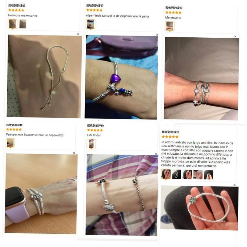 Sterling Silver Bracelet Fit Charms Butterfly Stars Moon Saf