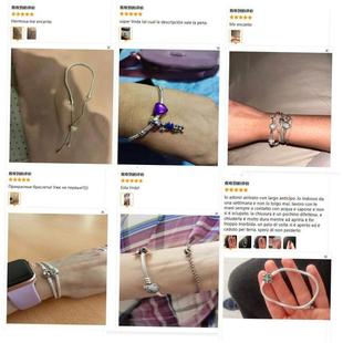 Sterling Silver Bracelet Fit Charms Butterfly Stars Moon Saf