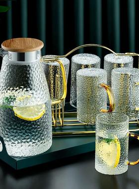 WaTer JuG Glass WaTer PiTcHer Home se KeTTle Tea PoT Glass W