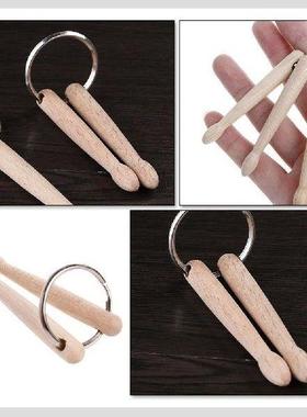 Drum Stick Drumstick Keychain Child Rings 3d Sticks Charm