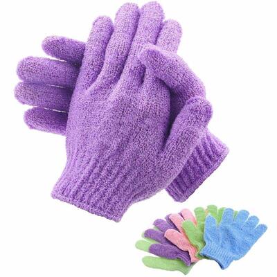 Bath For Peeling Exfoliating Mitt Glove Scrub Gloves Resista