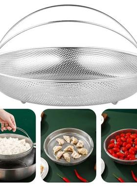 Stainless Steel Food Steamer Basket Pressure Cooker Steamer