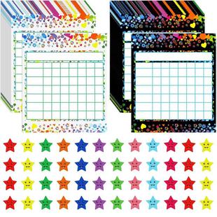 40 Pack Reward Chart behavior board for Kids Home classroom