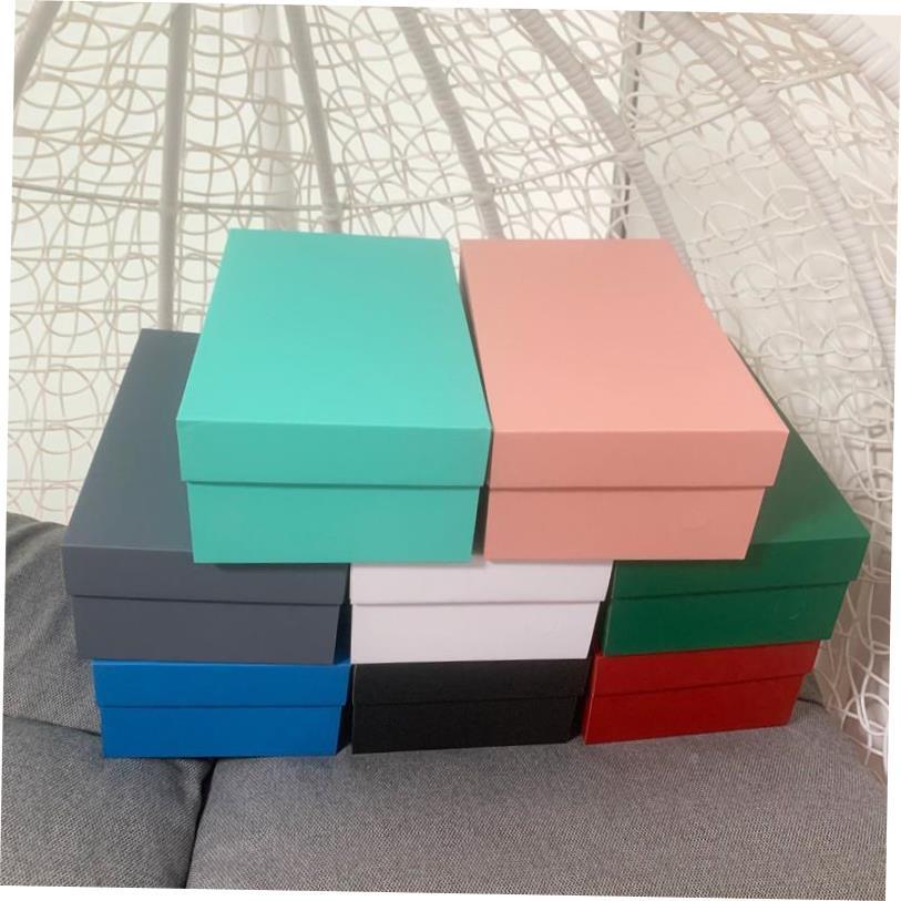 Shoebox Kraft paper box Packing box Packing Gift storage box