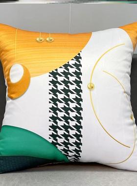 Pillow case cover pillow cushion backrest without core