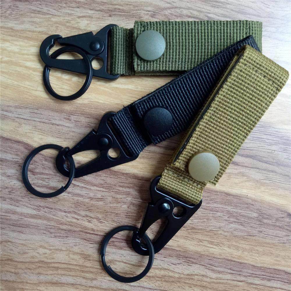 Outdoor Light-Weight Hanging Belt MOLLE Carabiner Clip Tacti