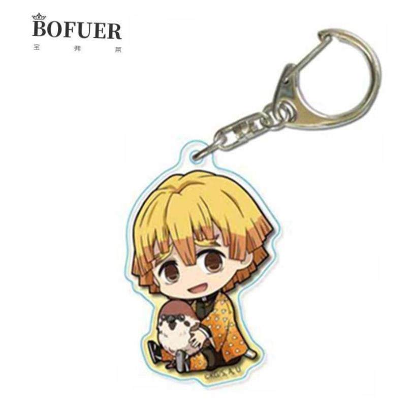 Hot Aanime Demon Slayer Acrylic Keychain Nezuko Cartoon Char