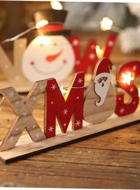New Christmas decorations alphabet tabletop