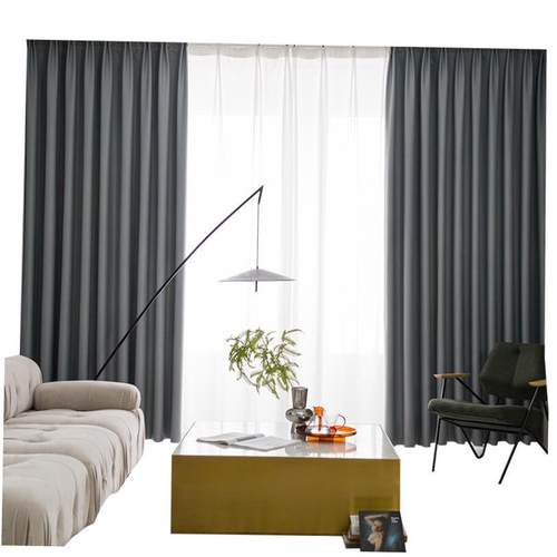 Blackout curtains bedroom modern minimalist style Nordic